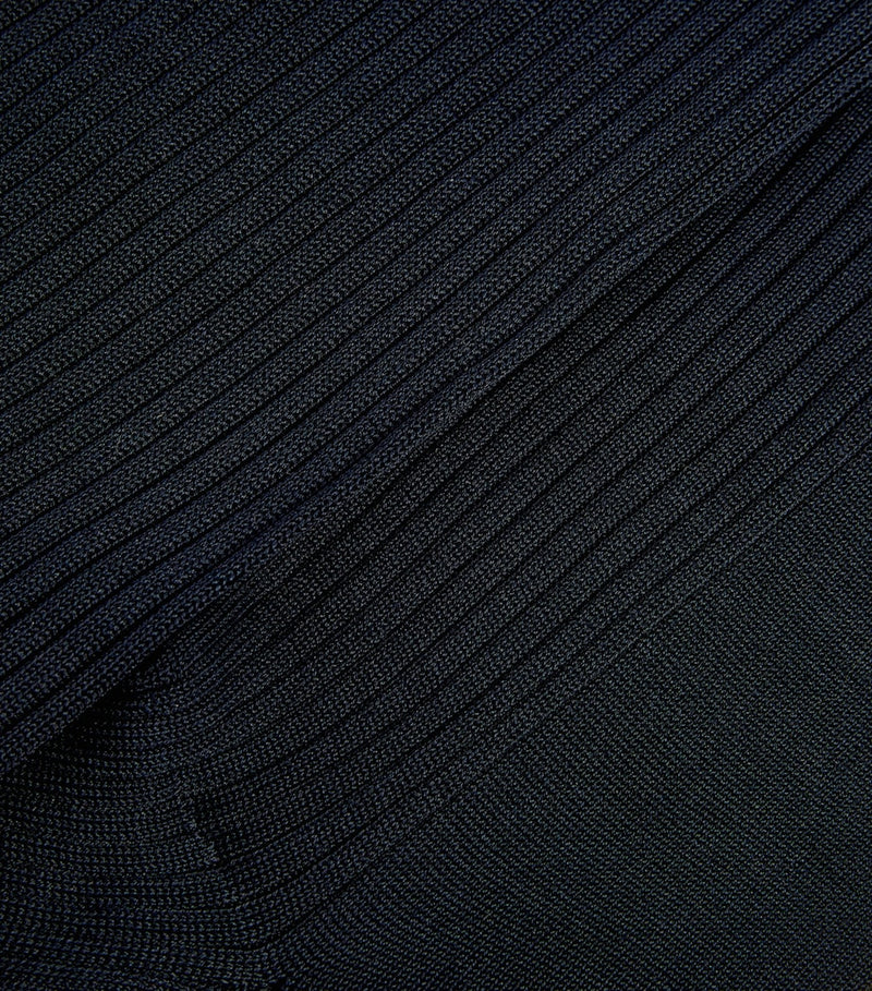 Doré Doré long cotton rib-knit socks, imported from the UK