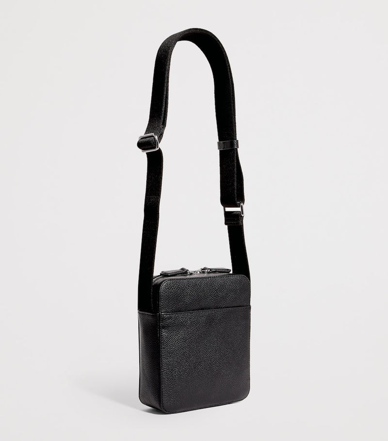 Ralph Lauren pebbled leather cross-body bag, imported from the UK