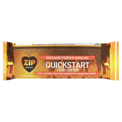 Zip Quickstart firelighter 150g - British product