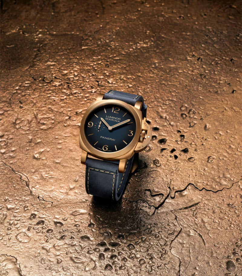Panerai Bronzo Luminor Marina watch 44mm, UK version