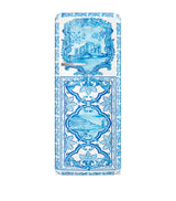 Harrods Hand-Painted Retro Maiolica Fridge with Greek Temple Design- Buy online at McGrocer