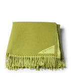 Prada wool-cashmere jacquard logo throw, imported from the UK