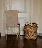 Araminta Campbell alpaca-blend Woodland Inkcap throw 150cm x 230cm - British product