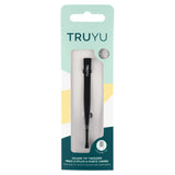 Truyu stainless steel square tip tweezers (British brand)