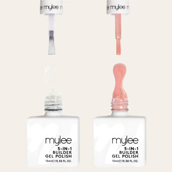 Mylee Builder Gel duo pink tint 2x15ml, imported from the UK