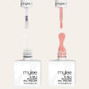 Mylee Builder Gel duo pink tint 2x15ml, imported from the UK