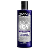 Provoke Go Icy Platinum Effect Shampoo 200ml, imported from the UK