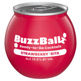 BuzzBallz Strawberry 'Rita cocktail 200ml, imported from the UK