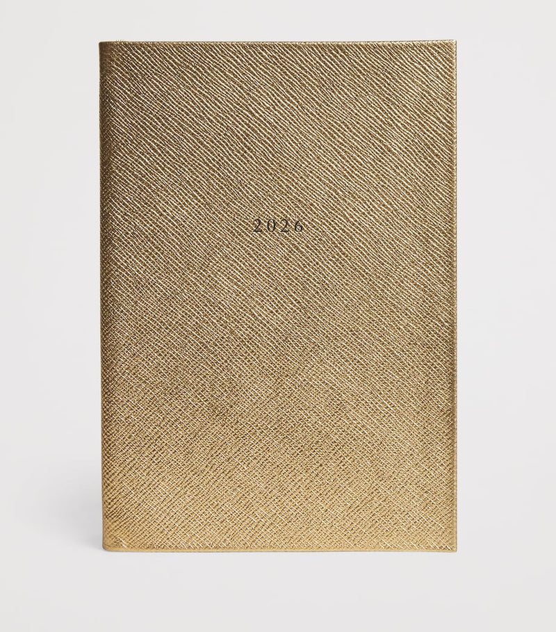 Harrods leather A5 diary 2026, UK version