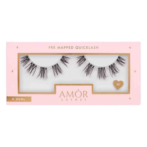 House of Amor Dream Big Pre Mapped DIY QuickLashes false eyelashes, UK version