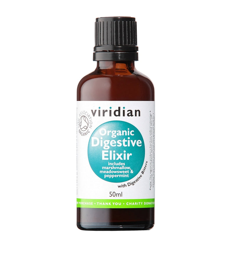 Viridian Organic Digestive Elixir 50ml - British product