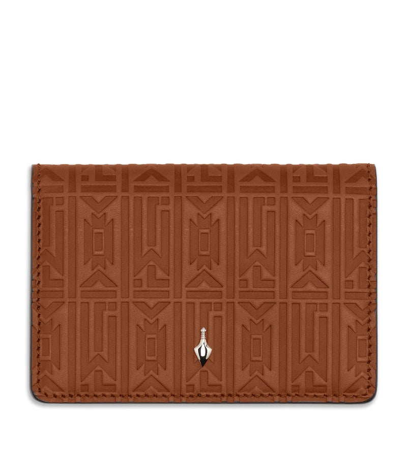Jacques Marie Mage Cassandre bifold leather wallet 7.5cm x 10.5cm - British product
