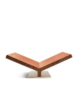 Harrods Assouline Walnut-Leather Classic Collector Bookstand Display Stand- Buy online at McGrocer