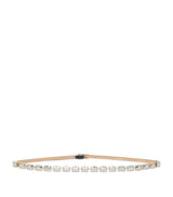 Harrods Max Mara Nappa Leather Jewelled Belt- Buy online at McGrocer