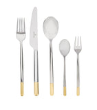 Villeroy & Boch Ella partially gold-plated cutlery set 30-piece (British brand)