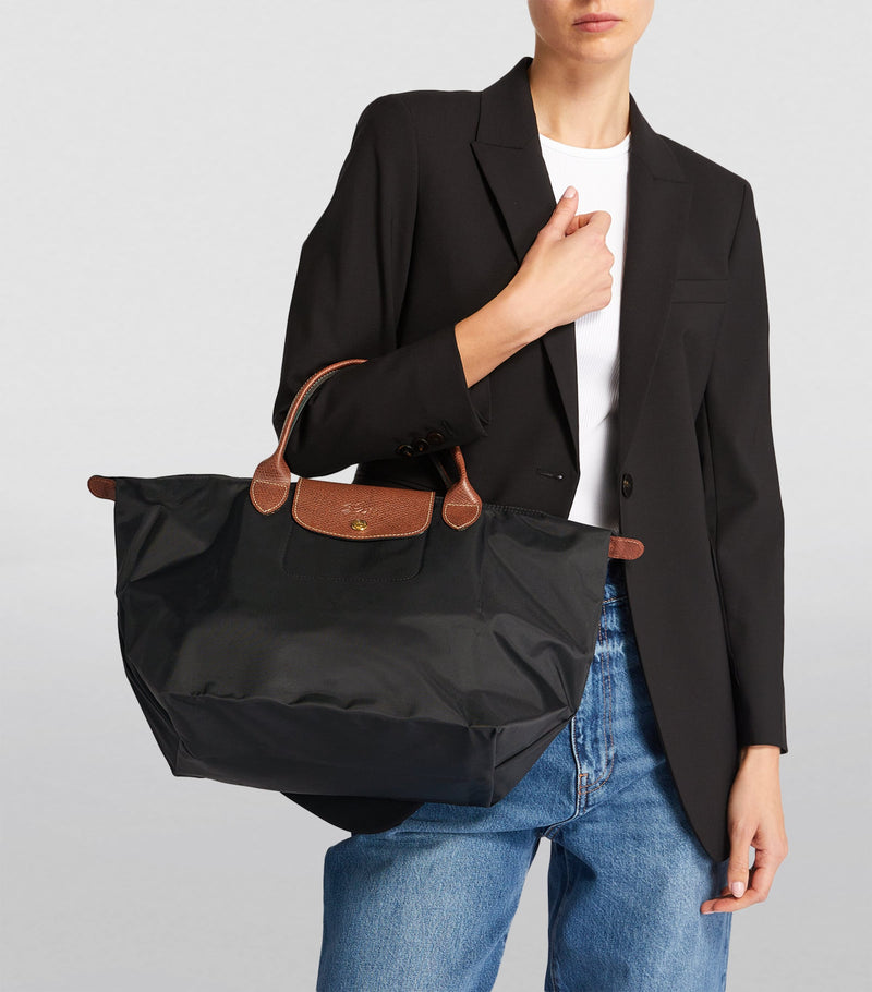 Longchamp Le Pliage medium handbag, UK version