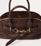 Miu Miu Aventure top-handle bag Nappa leather, UK version