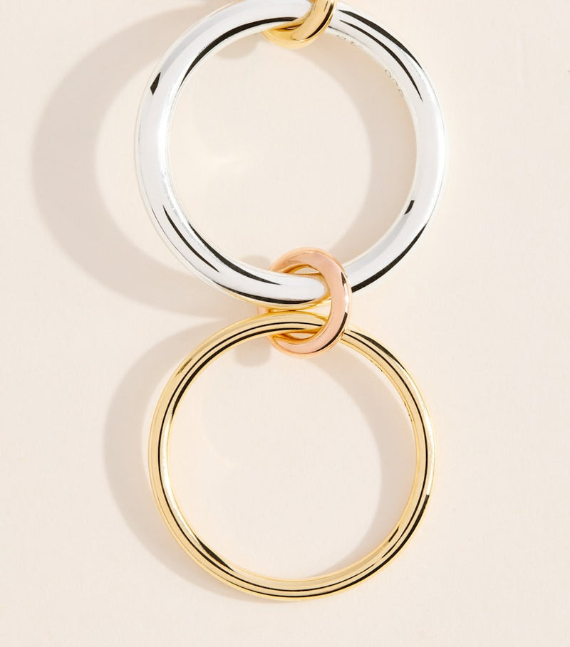 Spinelli Kilcollin mixed gold and sterling silver Capricorn ring - British product
