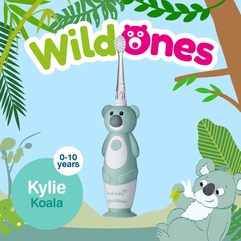 WildOnes Koala kids rechargeable toothbrush (British brand)