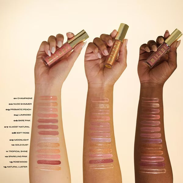 Milani Keep It Full Nourishing Lip Plumper Champagne, imported from the UK