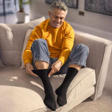 Gentle Grip men's wool boot socks 3 pack (British brand)