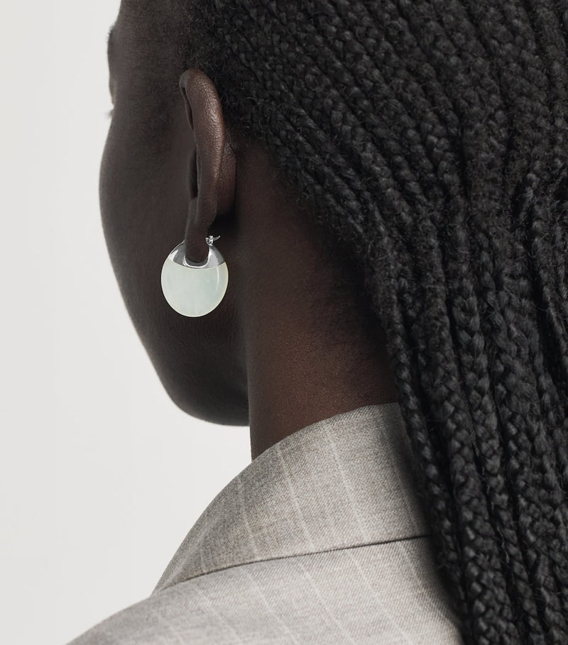 LIÉ STUDIO Erin earrings sterling silver gemstone, UK version