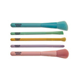 Cat's Meow Cheesecake 5 piece cosmetic brush set, imported from the UK
