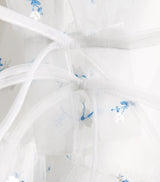 Tulle Embroidered Daisy Dress for Ages 4-16 Years
