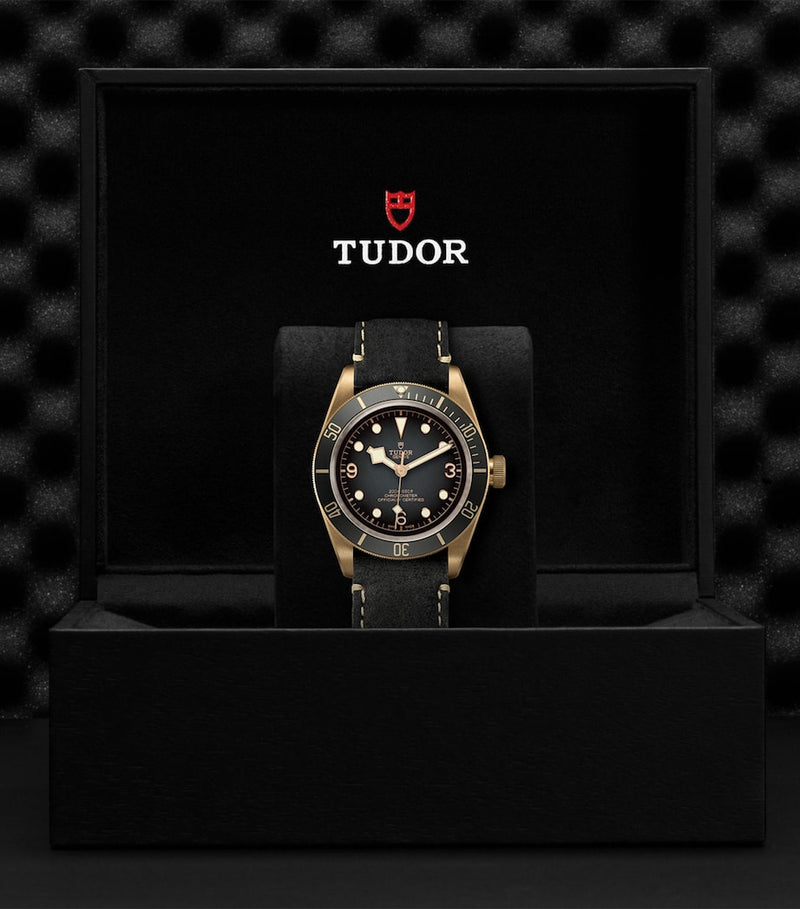 TUDOR Black Bay Bronze 43mm automatic watch, UK version