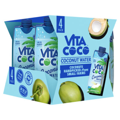 Vita Coco original coconut water 4 x 330ml (British brand)