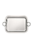 Christofle Vertigo handled tray 26cm x 20cm (British brand)