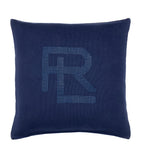 Ralph Lauren Home cushion cover Hawthorn monogram 50cm x 50cm - British product
