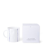 Feldspar fine bone china stripe tea mug - British product