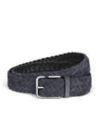 Montblanc suede woven Meisterstück belt (British brand)