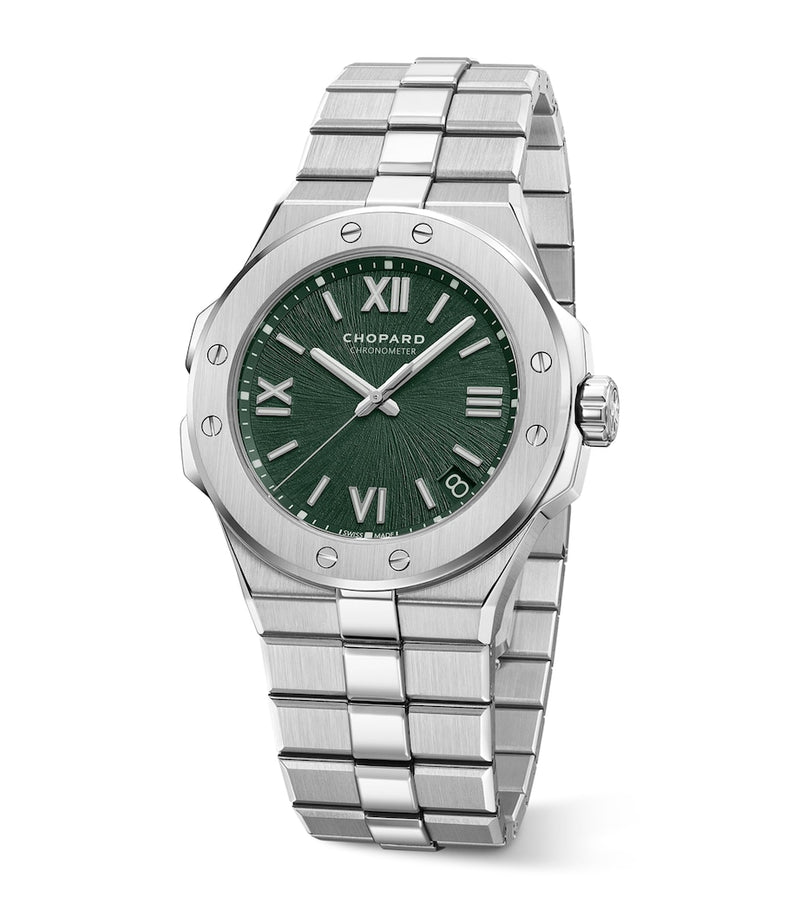 Chopard Alpine Eagle stainless steel watch 41mm - British product