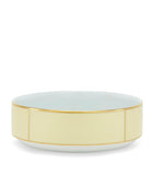 GINORI 1735 Porcelain Colonna Diva Giallo Salad Bowl 24cm, UK version