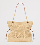 Saint Laurent raffia Jamie shopping bag 35cm - British product
