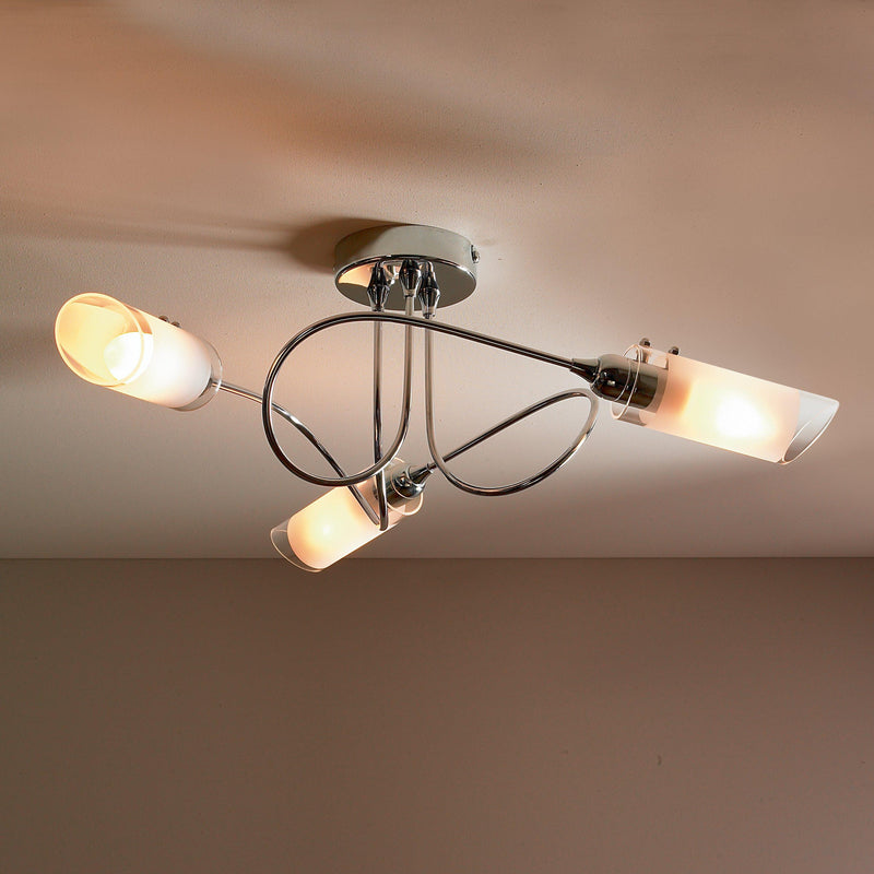 John Lewis Limbo ceiling light chrome (British brand)