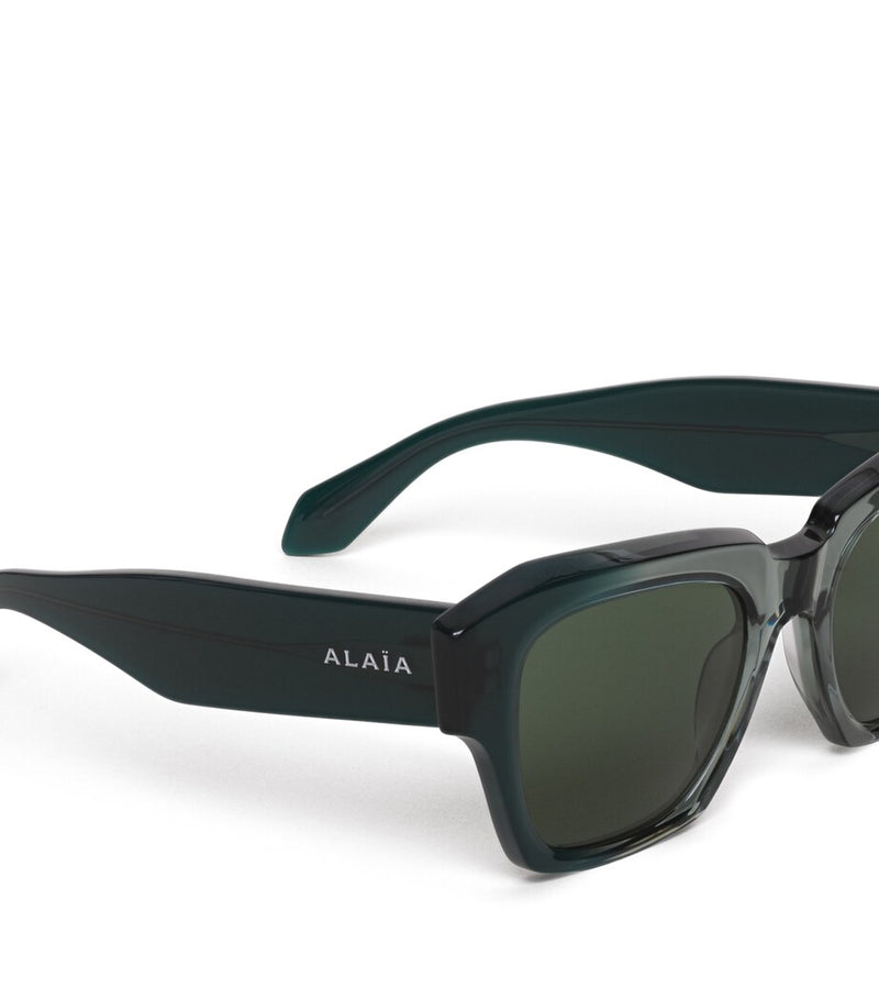 Alaïa melted square sunglasses - British product