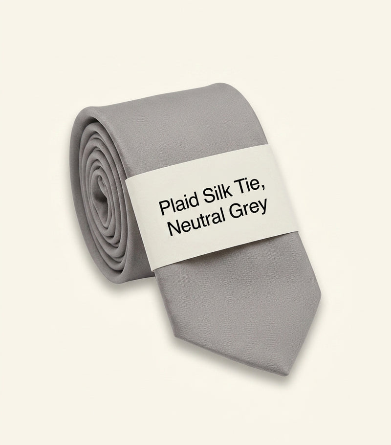 Burberry silk check tie, imported from the UK