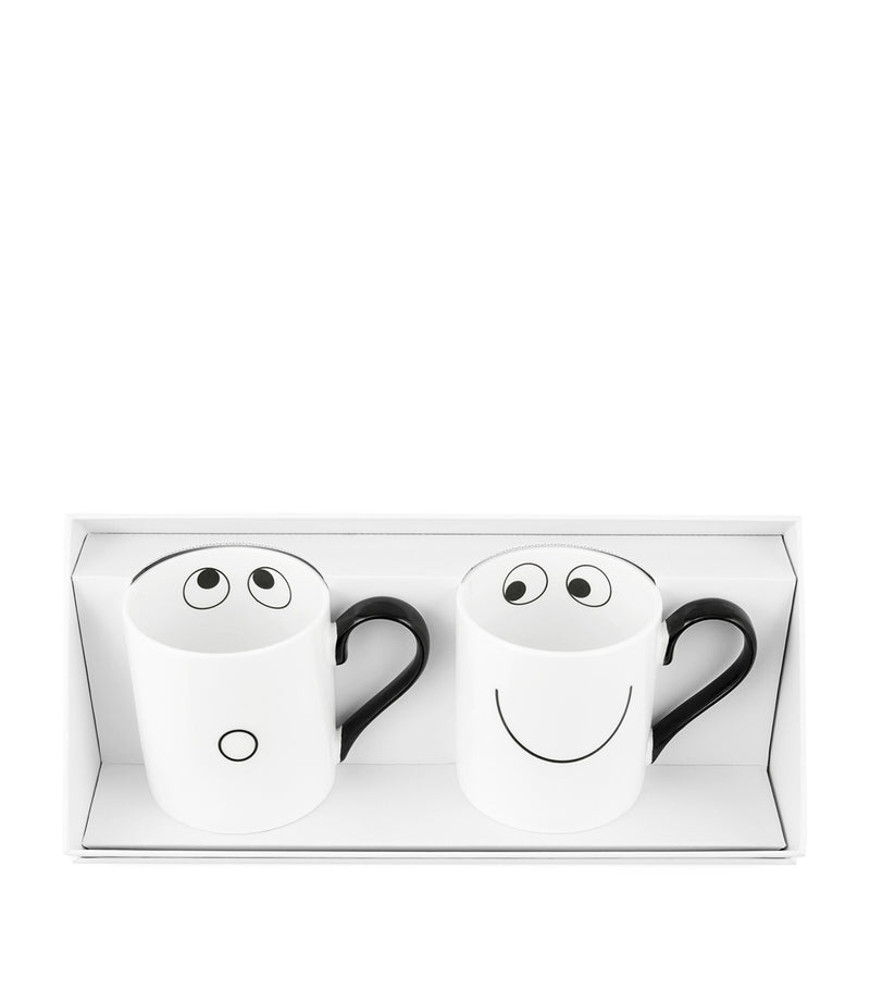 Anya Hindmarch Eyes mugs set of 2 - British product