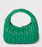 Miu Miu matelassé leather Wander top-handle bag (British brand)