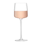 LSA International Metropolitan white wine glasses set of 4 350ml, UK version