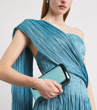 Jeffrey Levinson Finley clutch bag mirrored finish (British brand)