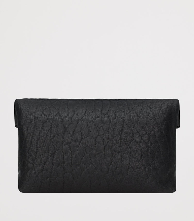 Saint Laurent envelope card holder croc-embossed leather, UK version