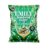 Holland & Barrett Emily Salt & Vinegar Seaweed Crisps Savoury Snack 18g- Buy online at McGrocer