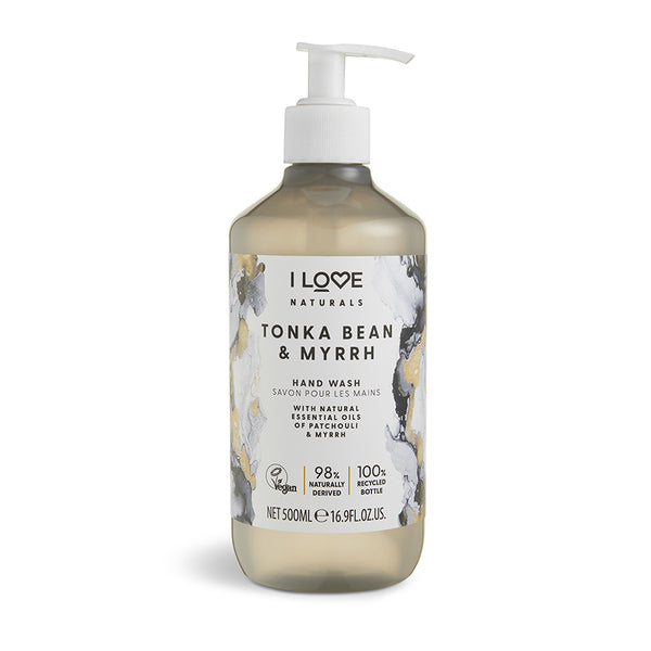 I Love Naturals hand wash Myrrh 500ml, imported from the UK