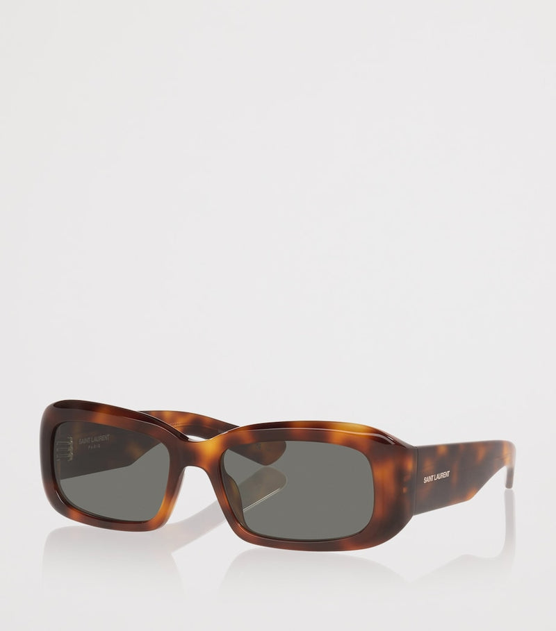 Saint Laurent acetate rectangle sunglasses (British brand)