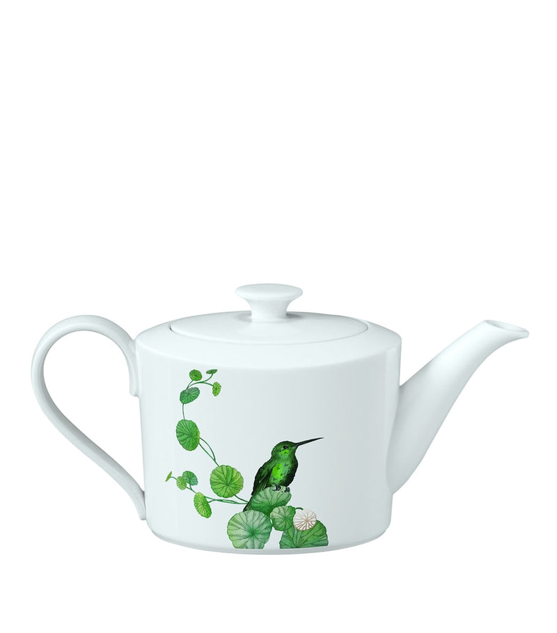 Villeroy & Boch Avarua teapot with tropical design, 1.36L capacity (British brand)