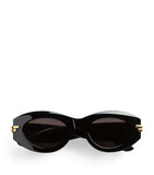 Timeless Gold-Tone Sunglasses with Recycled Acetate Frame